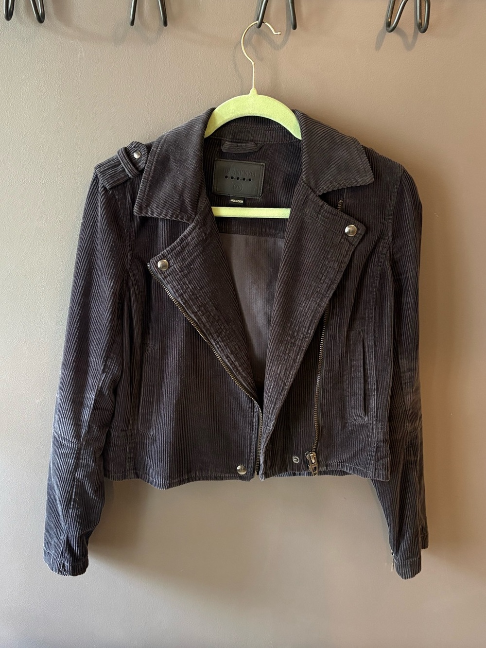 Blank NYC Corduroy Moto Jacket - XS